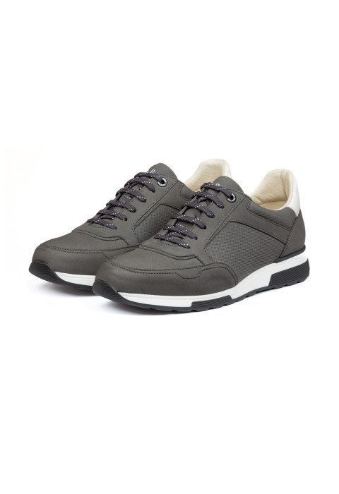 Grijs nubuck Positano sneaker